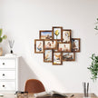 Collage Picture Frames – MDF – White – Wall Mounted for 10 Photos (4x6)