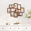 Collage Picture Frames – MDF – White – Wall Mounted for 10 Photos (4x6)