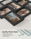 Collage Picture Frame – MDF – White – Wall Mounted for 9 Photos (4x6 inch)