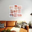 Picture Frame Collage – MDF – White – Holds 9 Photos (10 x 15 cm)