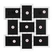 Picture Frame Collage – MDF – White – Holds 9 Photos (10 x 15 cm)