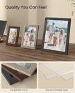 Picture Frame Set – RPF310H – Maroon Brown Heather Greige Ash Black – Set of 10 Various Sizes