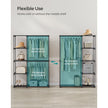 Foldable Wardrobe – Fabric – Black – Freestanding with Clothes Rails