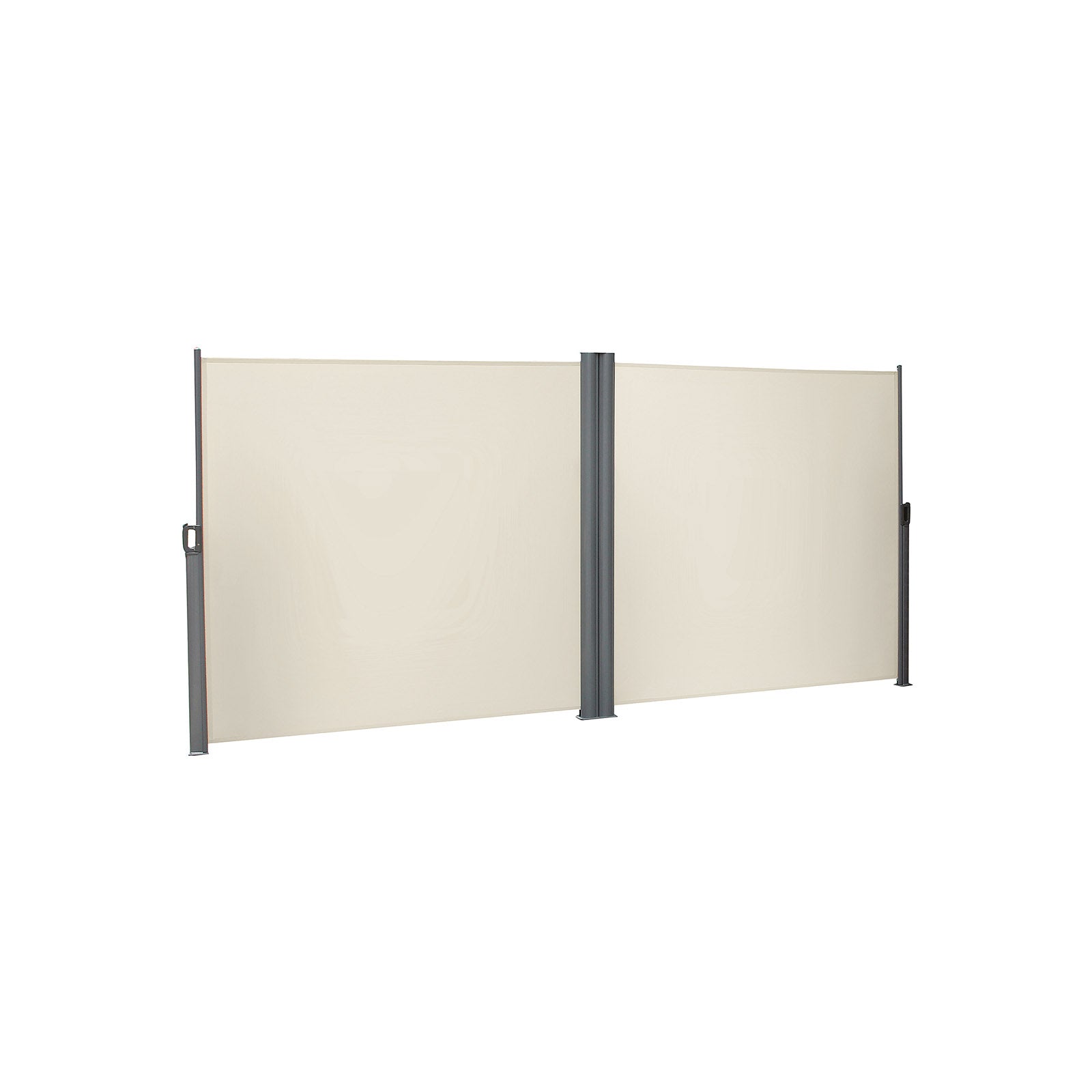 Retractable Awning – Polythene Fabric – Smoky Grey – Privacy Protection and Sun Shade
