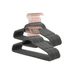 Non-Slip Velvet Hangers – Velvet – Rose Gold – 50 Pack, Space Saving Design