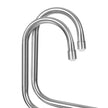 Pants Hangers – Metal – Silver and Black – Space-Saving Non-Slip 5-Tier Design