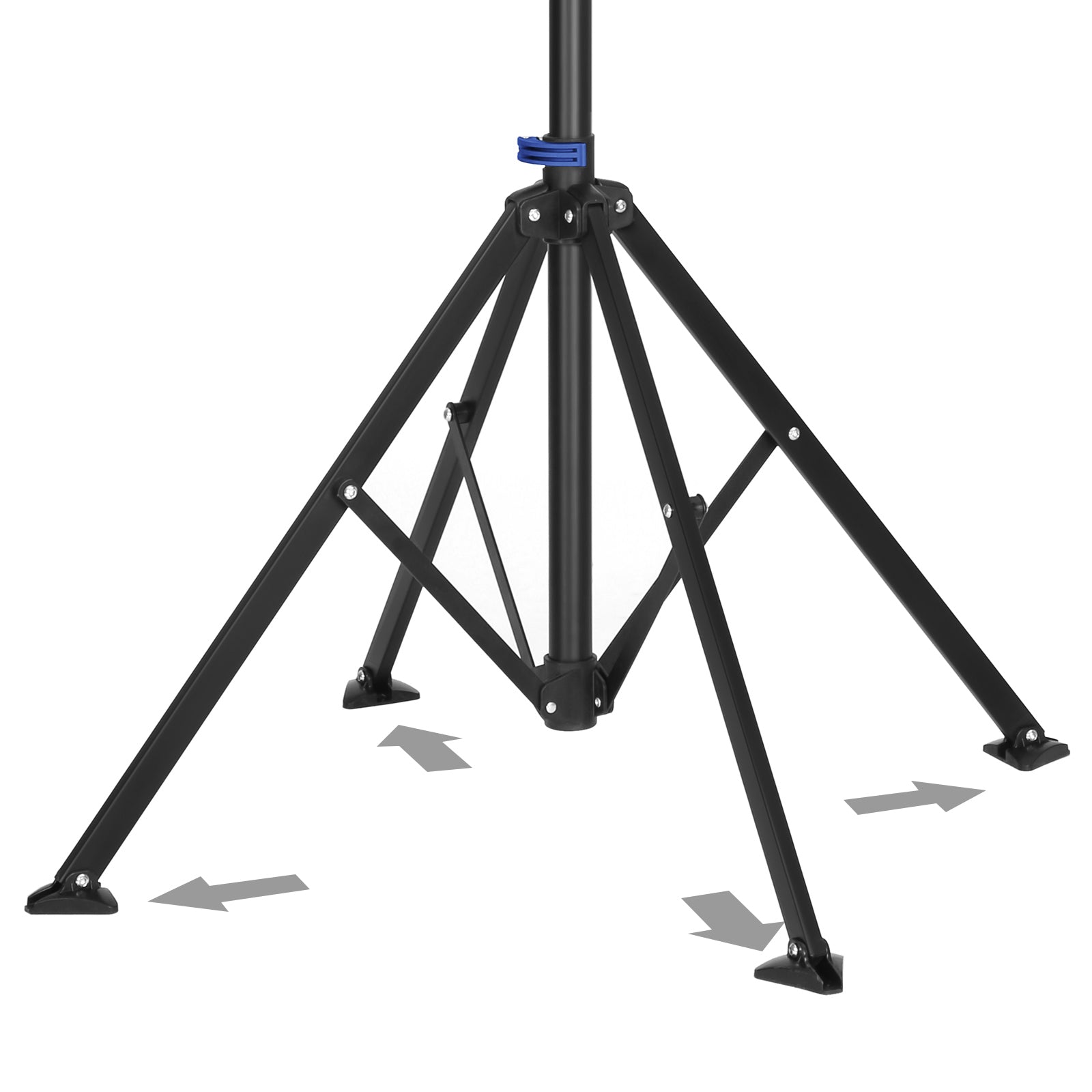 Bicycle Repair Stand – Metal – Black and Blue – Lightweight with Quick Release and Tool Tray