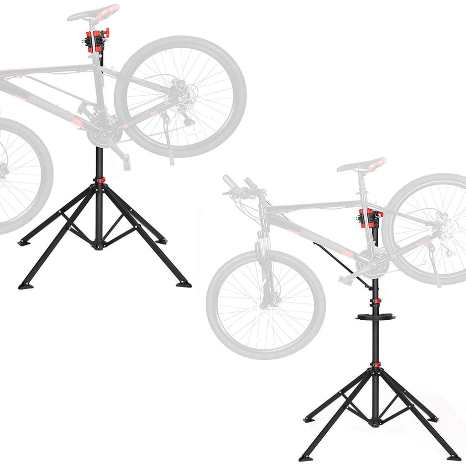 Bicycle Repair Stand – SBR – Black – Quick Release and Tool Tray
