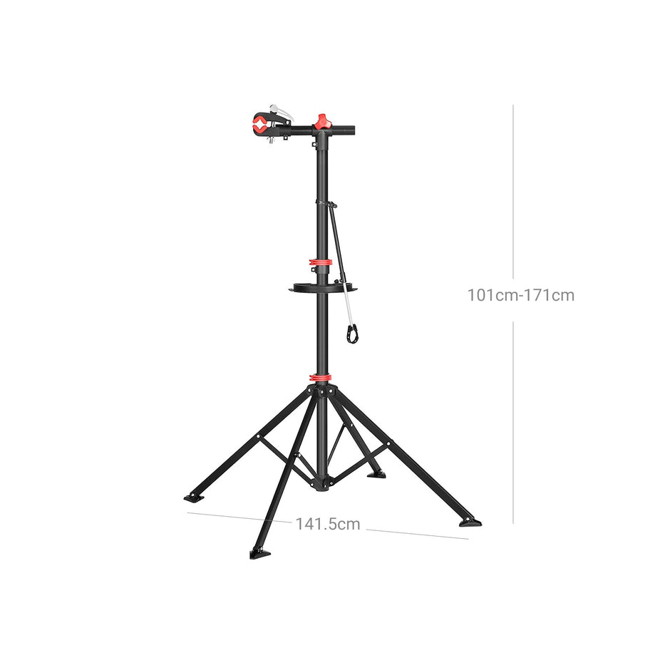 Bicycle Repair Stand – SBR – Black – Quick Release and Tool Tray