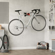 Wall-Mounted Bike Repair Stand – Heavy-Duty Steel – Black – 360-Degree Rotation, Removable Rack, Includes 2 Brackets
