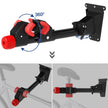 Wall-Mounted Bike Repair Stand – Heavy-Duty Steel – Black – 360-Degree Rotation, Removable Rack, Includes 2 Brackets