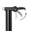 Indoor Bike Trainer Stand – Magnetic – Black – Noise Reduction Feature with Quick-Release Handle