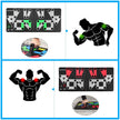 Push-Up Board – Plastic – Black – 14-in-1 Color-Coded Portable Fitness Tool