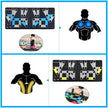 Push-Up Board – Plastic – Black – 14-in-1 Color-Coded Portable Fitness Tool