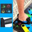 Push-Up Board – Plastic – Black – 14-in-1 Color-Coded Portable Fitness Tool