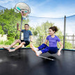 Trampoline Mat – Fabric – Black – Replacement for 8 ft Trampoline with 42 Rings