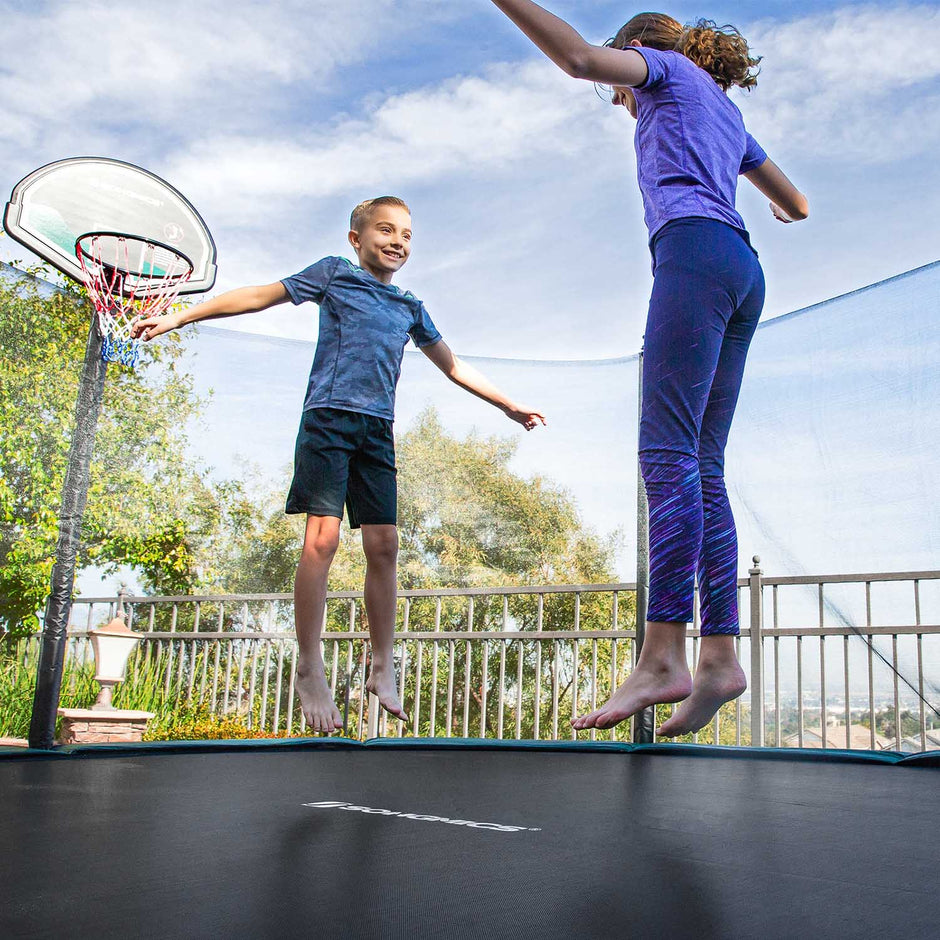 Trampoline Mat – Fabric – Black – Replacement for 8 ft Trampoline with 42 Rings