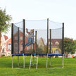 Trampoline Safety Net – Mesh – Black – Fits 10 ft Round Trampolines with 8 Straight Poles