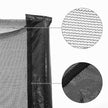 Trampoline Safety Net – Mesh – Black – Fits 10 ft Round Trampolines with 8 Straight Poles