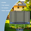 Trampoline Safety Pad – Heavy-Duty – Green – 10 ft Replacement Spring Cover with Edge Protection