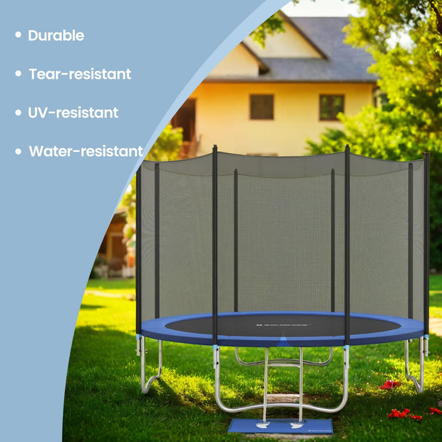 Trampoline Safety Pad – Heavy-Duty – Green – 10 ft Replacement Spring Cover with Edge Protection