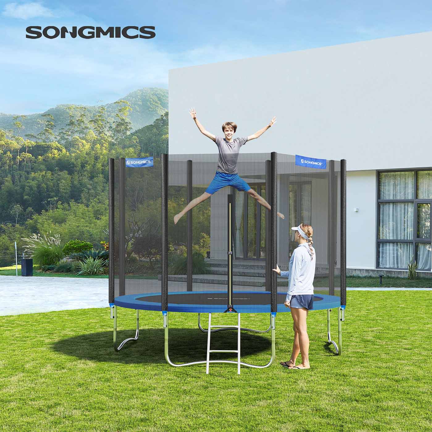 Trampoline Safety Pad – UV-Resistant Tear-Resistant Material – Standard Size – Edge Protection