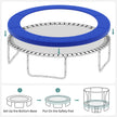 Trampoline Safety Pad – UV-Resistant Tear-Resistant Material – Standard Size – Edge Protection