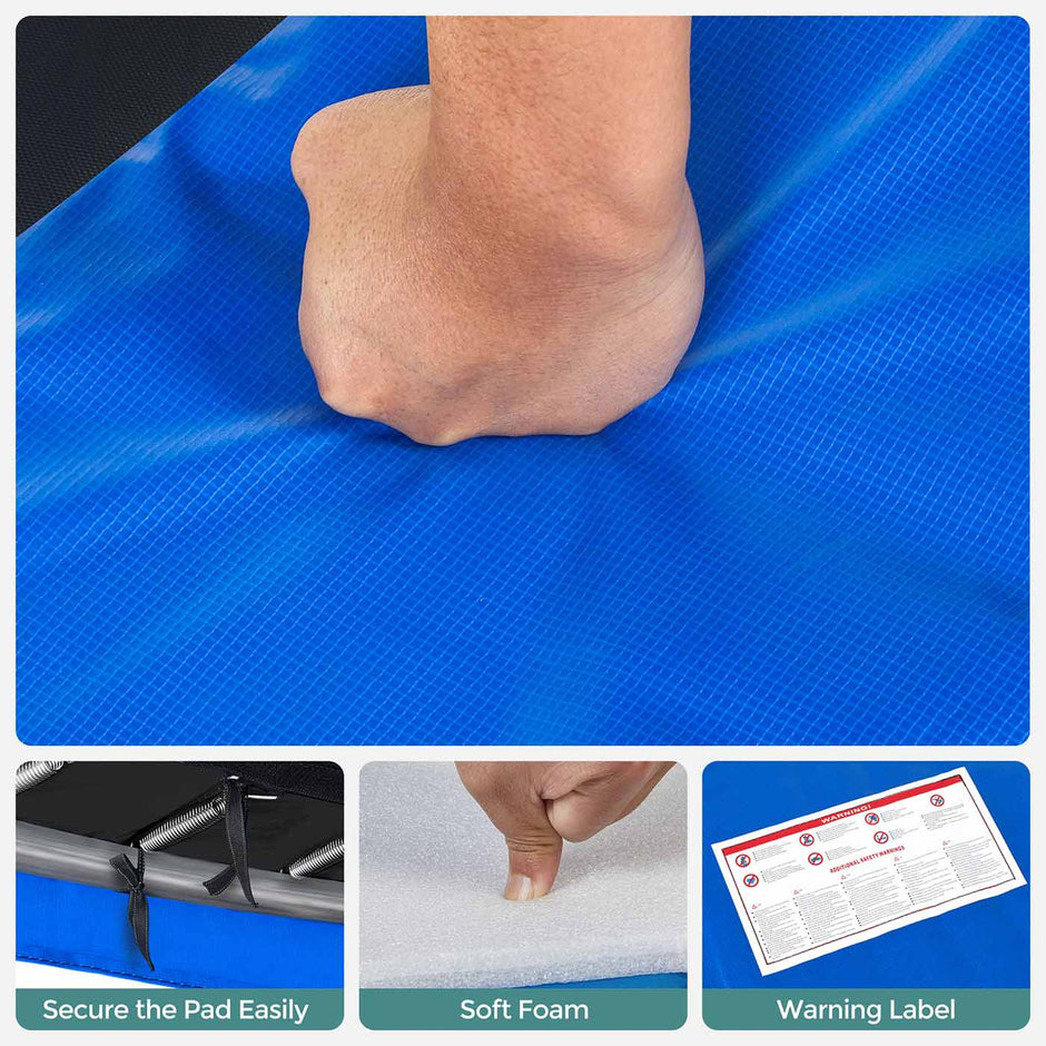 Trampoline Safety Pad – UV-Resistant Tear-Resistant Material – Standard Size – Edge Protection