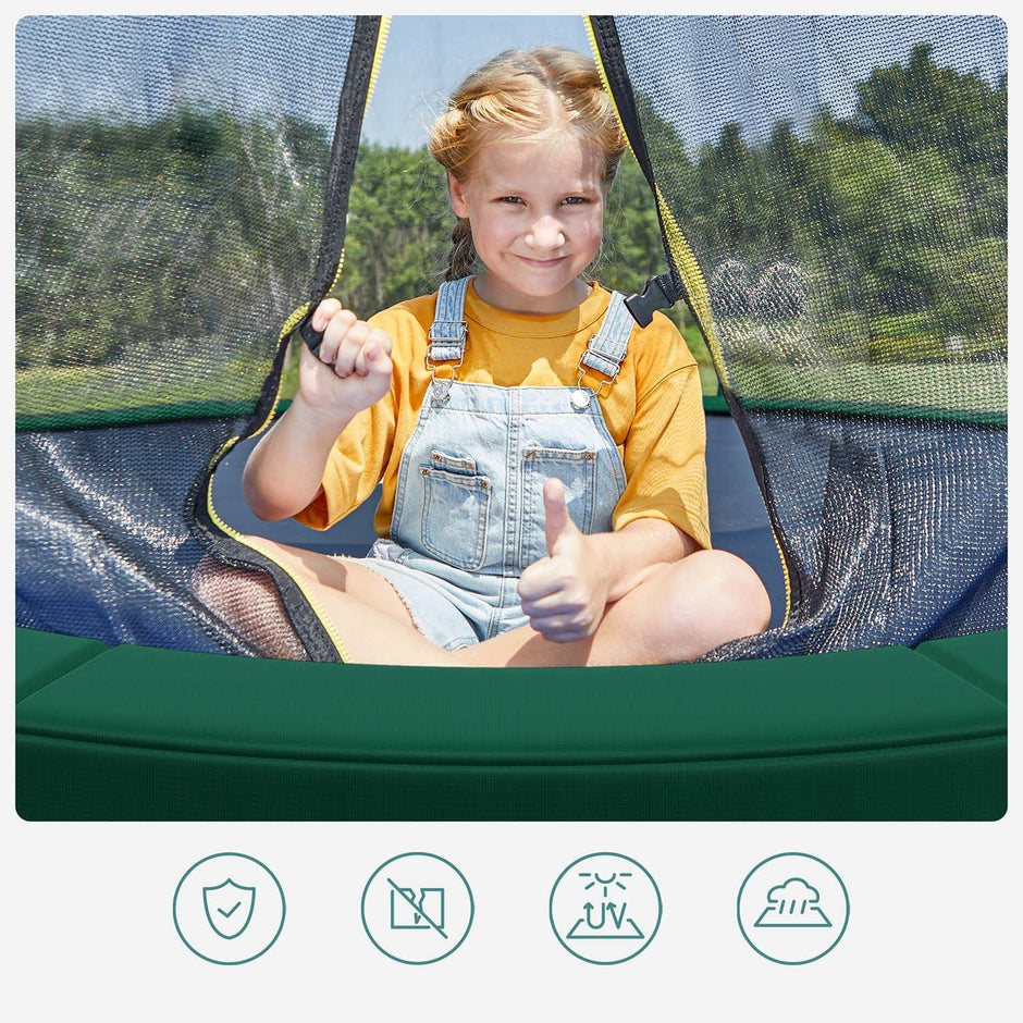 Trampoline Mat – UV-Resistant Fabric – Standard Size – Tear-Resistant with Edge Protection