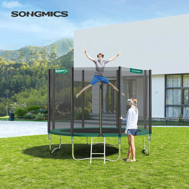 Trampoline Safety Protection Pad – UV-Resistant & Tear-Resistant – Green – Standard Size with Edge Protection