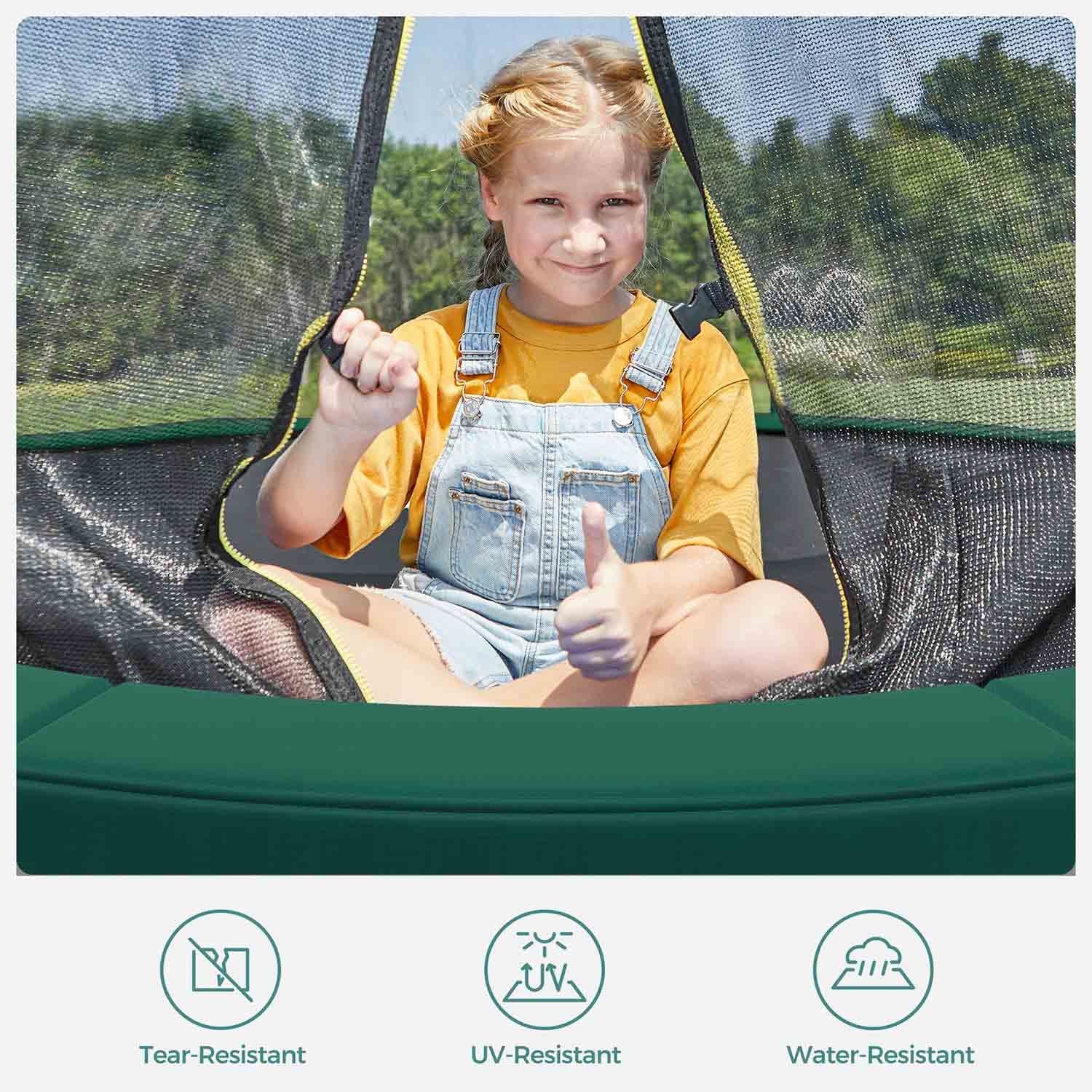 Replacement Trampoline Safety Pad Mat – UV-Resistant, Tear-Resistant – 30 cm Wide – Edge Protection