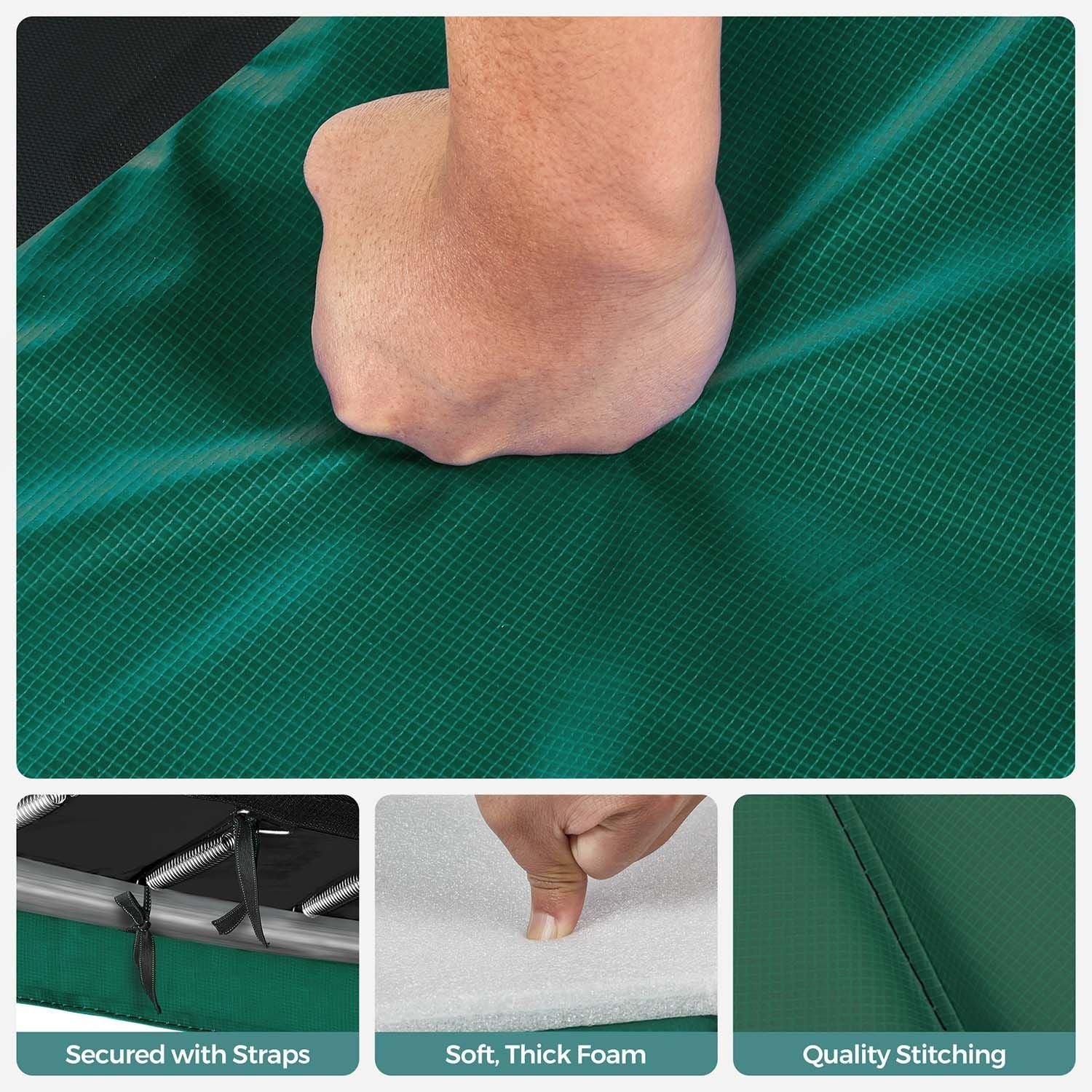 Replacement Trampoline Safety Pad Mat – UV-Resistant, Tear-Resistant – 30 cm Wide – Edge Protection