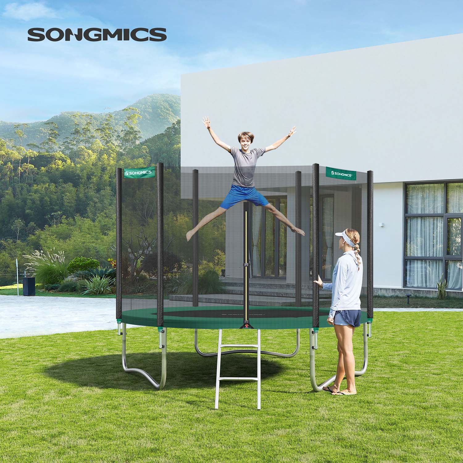 Trampoline Safety Pad – UV-Resistant Tear-Resistant Material – Standard Size – Edge Protection