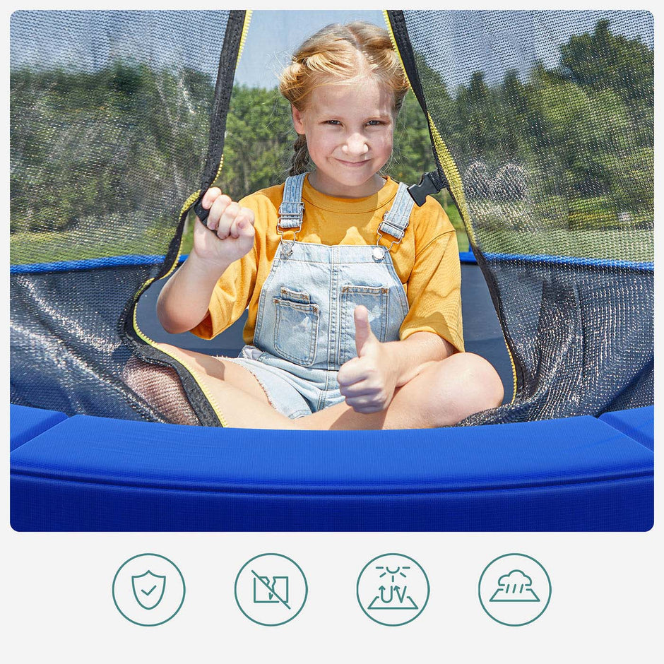 Trampoline Safety Pad – UV-Resistant and Tear-Resistant Material – Standard Size – 8 FT Edge Protection
