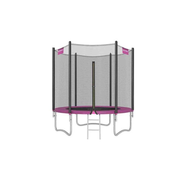 Trampoline – Steel – Pink – 6ft with Safety Enclosure Net