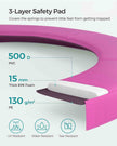 Trampoline – Steel – Pink – 6ft with Safety Enclosure Net