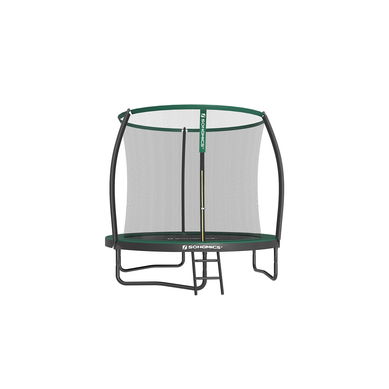 Trampoline – Metal – Blue – Safety Enclosure Net with TÜV Rheinland GS Certification 10 ft