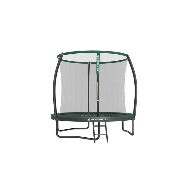 Trampoline – Metal – Blue – Safety Enclosure Net with TÜV Rheinland GS Certification 10 ft