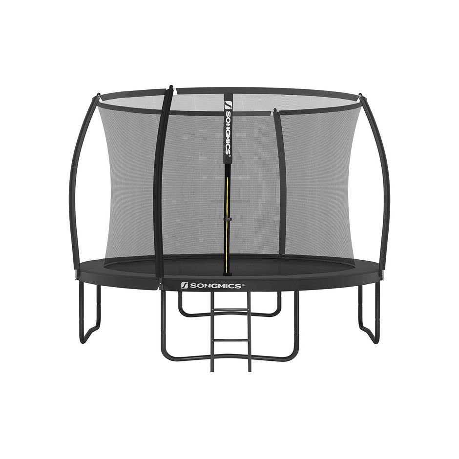 Round Trampoline – Steel – Multi-size – TÜV-Certified with Complete Safety Kit (Net, Ladder, Pads, Cover) for Outdoor Use
