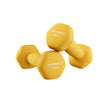 Dumbbell Set – Vinyl – Yellow – 2 x 1 kg