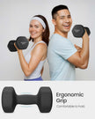 Hex Dumbbell Set – Neoprene – Multi-colored – Strength Training Fitness
