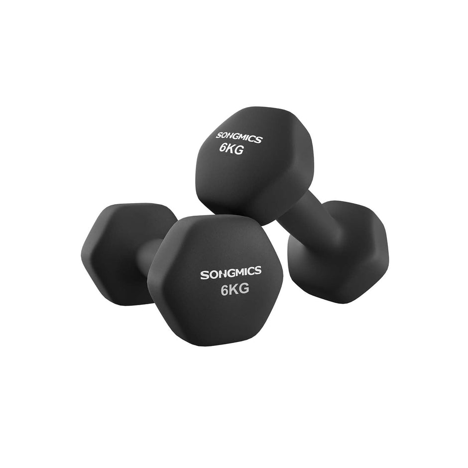 Hex Dumbbell Set – Neoprene – Multi-colored – Strength Training Fitness