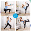 Dumbbell Kit – Neoprene – Lime, Teal, Grey – Includes Storage Stand