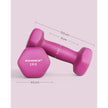 Hexagonal Dumbbells Set – Hexagonal Steel – Pink – Ideal for Home Workout and Fitness Training
