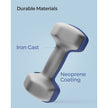 Dumbbells Set – Steel – Blue – Hexagonal Design for Home Workout