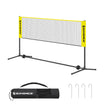 Badminton Net – High-Quality Material – Yellow – Portable and Height Adjustable with Stand