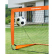 Set of 2 Children's Football Goals – Steel, Fibreglass, Oxford and Polyester Fabric – Orange – Quick Assembly