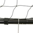 Portable Football Goal – Iron and PE – Black – Quick Assembly, 10ft x 6.7ft