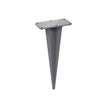 Ground Peg – Iron – Silver – Ideal for Installing Double Side Awnings without Concrete