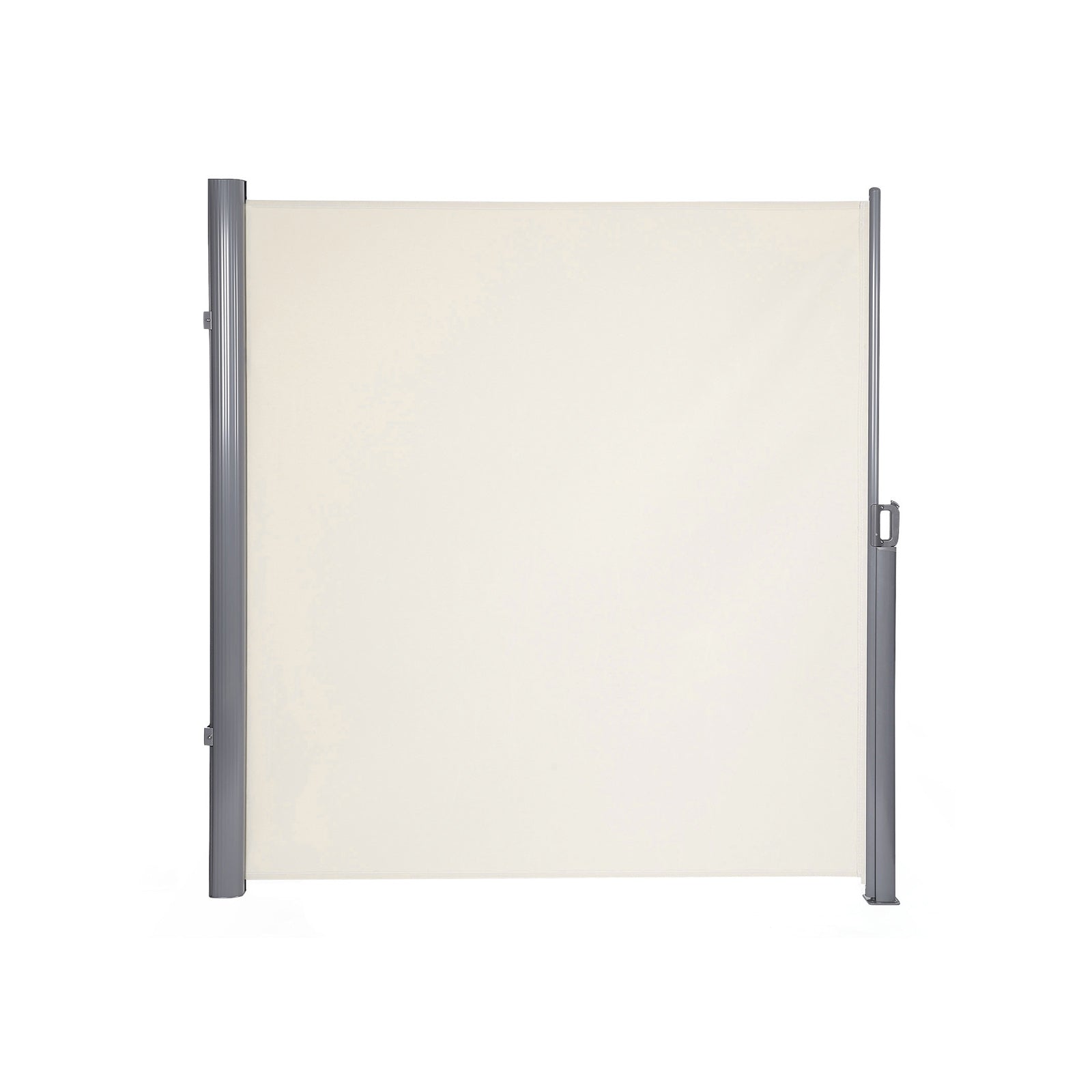 Side Awning – Fabric – Smoky Grey – Privacy Protection and Sun Shade